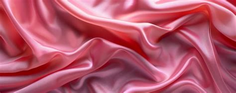 Smooth Silk Fabric Texture Background 4k Hyperrealistic Photo Premium