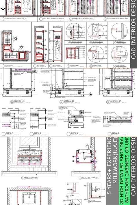 Sal Designerr I Will Make Millwork 2d Enhanced Detailed Shop Drawings