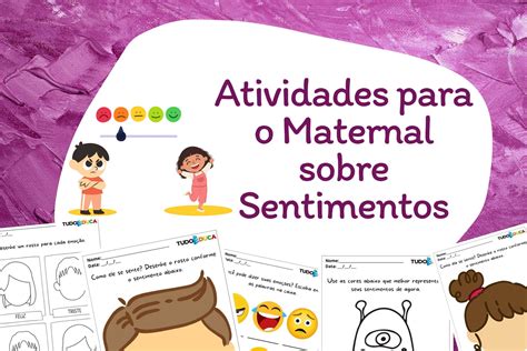 Atividades Sobre Sentimentos E Emoções Ensino Fundamental 2