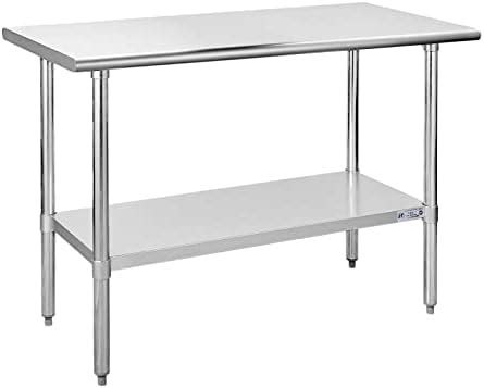 Amazon Stainless Steel Table For Prep Work X Inches Nsf