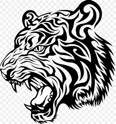 Tiger Head Drawing Clip Art, PNG, 870x932px, Tiger, Art, Big Cat, Big ...