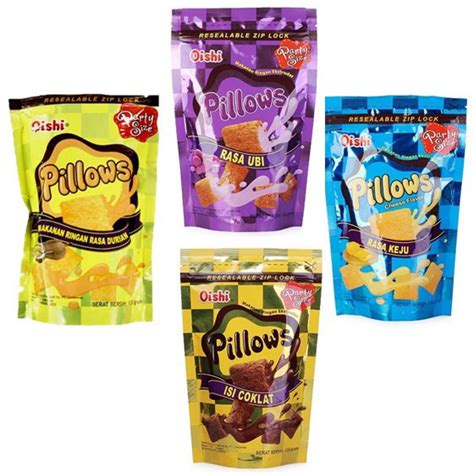 Jual Oishi Pillow Snack Coklat 100gr Shopee Indonesia