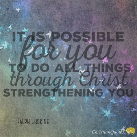 ralph erskine quote give christ permission    achieve