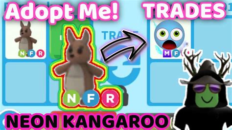 Super Rich Offers For NEON KANGAROO In Adopt Me RICH SERVERS YouTube