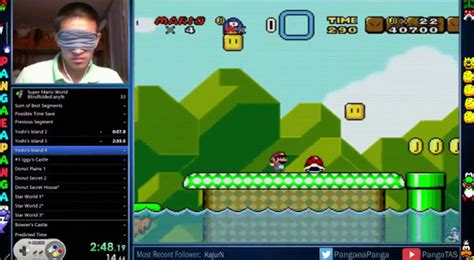目隠しして「スーパーマリオワールド」をクリアするゲーマーがスゴすぎる！【動画】 ニコニコニュース