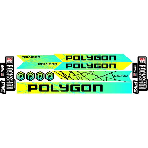 Jual Stiker Decal Sepeda Polygon Design Custom Shopee Indonesia