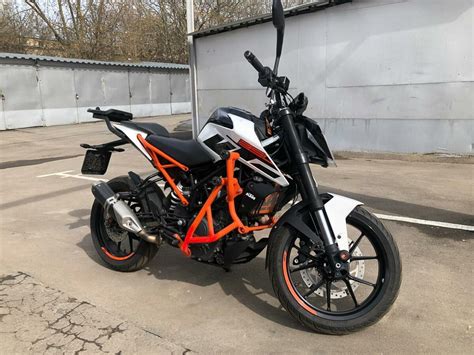Купить б у KTM 250 Duke инжектор 6 передач в Москве белый naked bike 2017 года на Авто ру ID