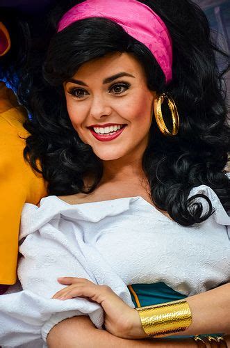 Esmeralda Disney Face Characters Cosplay Babe Esmeralda Disney