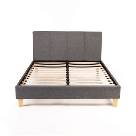 Shiloh Double Bed Frame - Grey | Shop Today. Get it Tomorrow ...