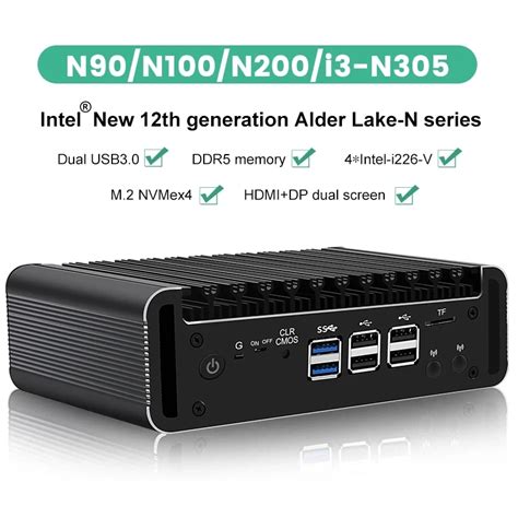 Topton Th Gen Intel Firewall Mini Pc Alder Lake I N Core N