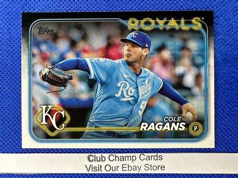 Cole Ragans Topps Series Baseball Royals Ebay