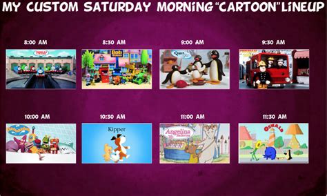 My Saturday Morning Cartoon Lineup Hit Edition By Mrtug1 On Deviantart