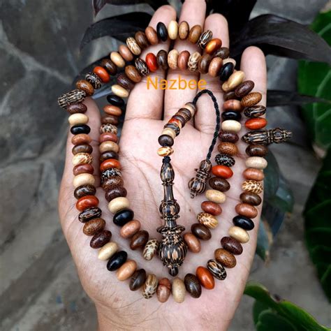 KAYU Tasbih 99 A Combination Of 12 Types Of Lucky Wood Shopee Malaysia