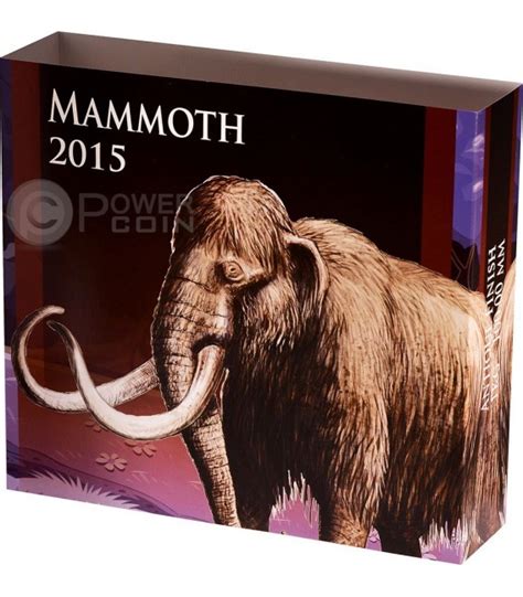 MAMMOTH FAMILY Real Eyes Prehistoric 1 Kg Kilo Silber Münze 10000 ...