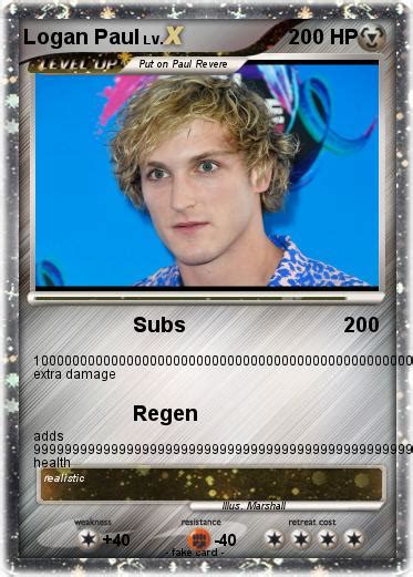 Pokémon Logan Paul 68 68 - Subs - My Pokemon Card