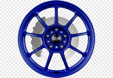 Oz Group Jante De Carro Roda De Liga Leve Carro Azul Carro Png Pngegg