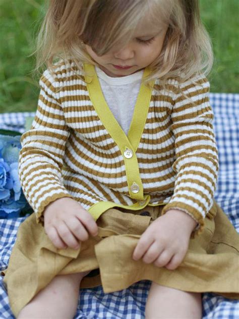 イタリア子供服 BABE TESS ベイブアンドテス ボーダーリブニットカーディガン OTTI オッティ インポートセレクトショップ