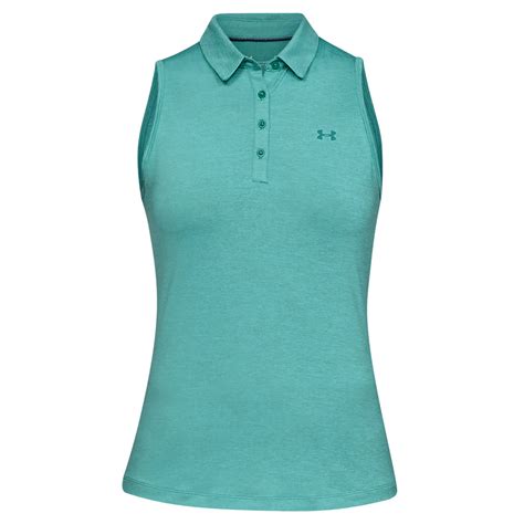 Under Armour Ladies Zinger Sleeveless Golf Polo Shirt Snainton Golf