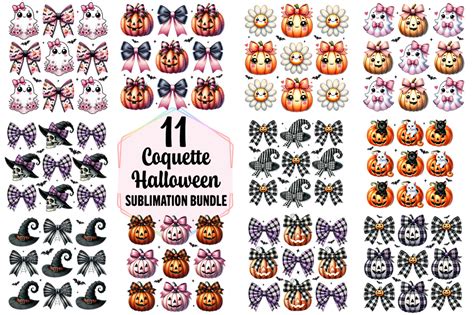 Coquette Halloween Sublimation Designs Graphic By Shipna2005 Creative