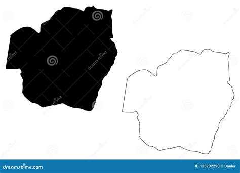 Imo State Map Vector Stock Vector Illustration Of Country 135232290