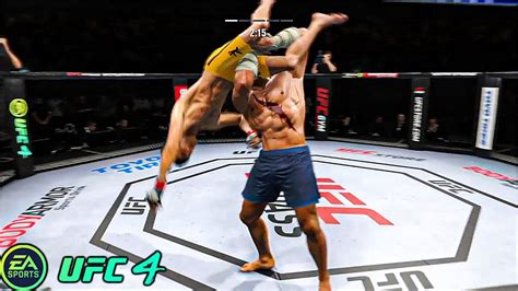 Ufc Bruce Lee Vs Sagat Ea Sports Ufc Youtube