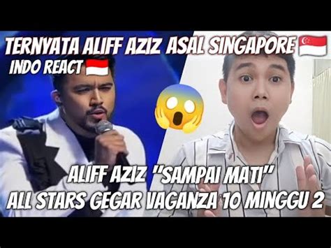 Aliff Aziz Sampai Mati All Stars Gegar Vaganza 2023 Minggu 2