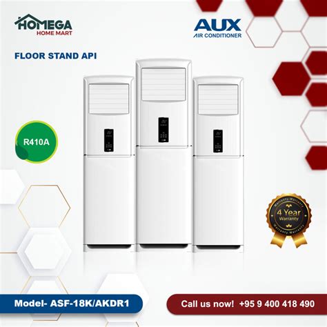 Aux Floor Stand Api Air Conditioner Hp Homega Home Mart