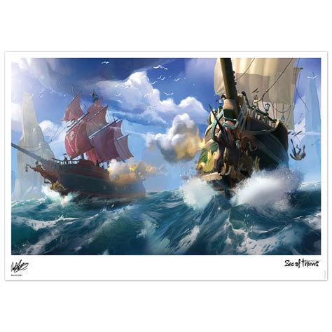 Sea of Thieves Limited Edition Art Print – Fanattik