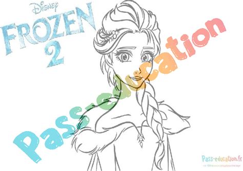 Coloriage gratuit elsa anna téléchargez et imprimez vos dessins favoris