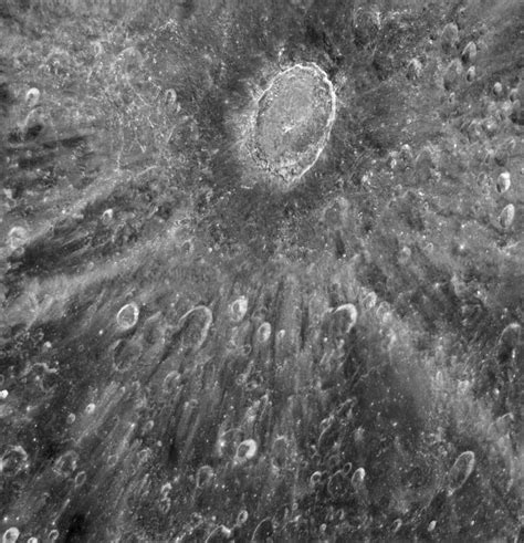 Crater Tycho on the Moon