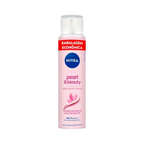 Desodorante Feminino Nivea Pearl Beauty 200ml Supermercados Pague Menos