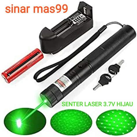 Jual Green Laser Pointer 303 Laser Hijau Laser Kunci Keamanan Shopee