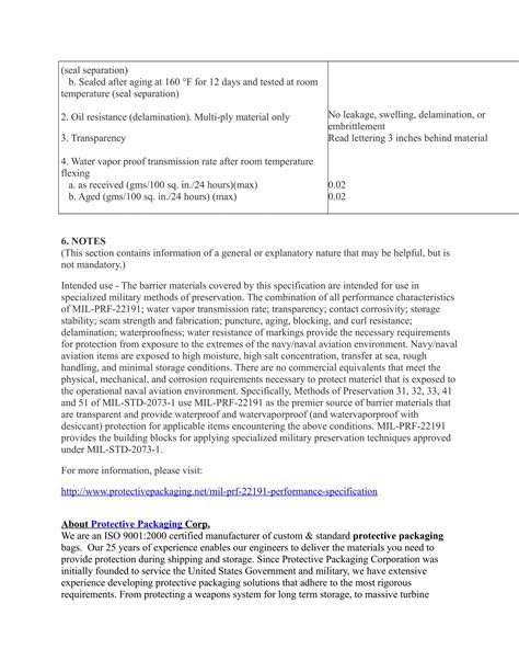 Mil Prf 22191 Performance Specification PDF