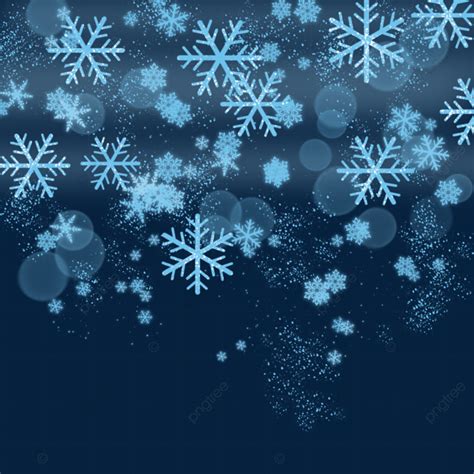 Blue Falling Snow Clipart, Snow Clipart, Blue Snow, Falling Snow PNG ...