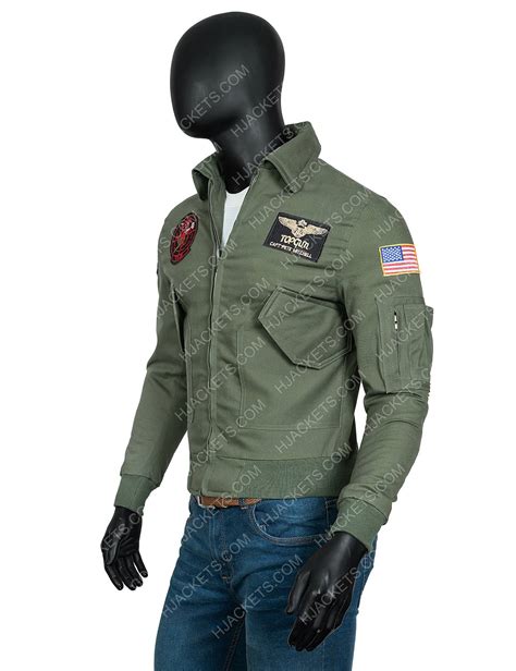 Top Gun Maverick MA-1 Leather Jacket | Hjackets