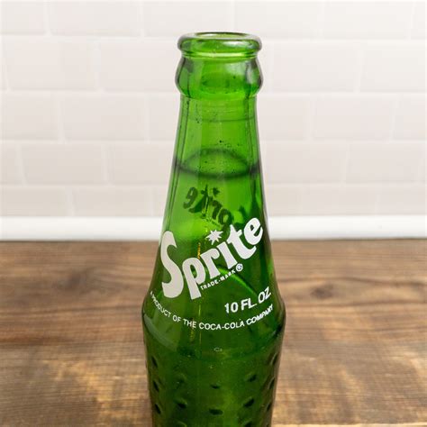 Vintage Glass 10oz Sprite Bottle | Heritage Outfitters