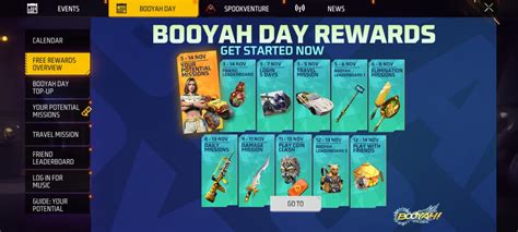 Free Fire Max Booyah Day Event Calender Check Out All The Events