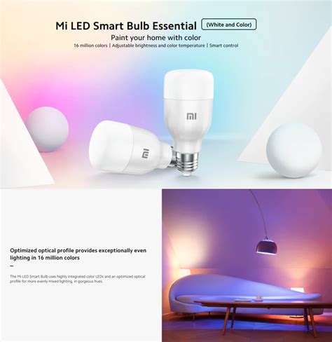 Xiaomi Mi Smart LED Bulb Essential (White And Color) - Best