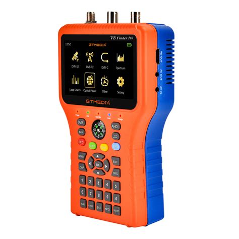 GTMEDIA V8 Finder Pro Satellite Signal Finder DVB S2X S2 S T2 T C ATSC