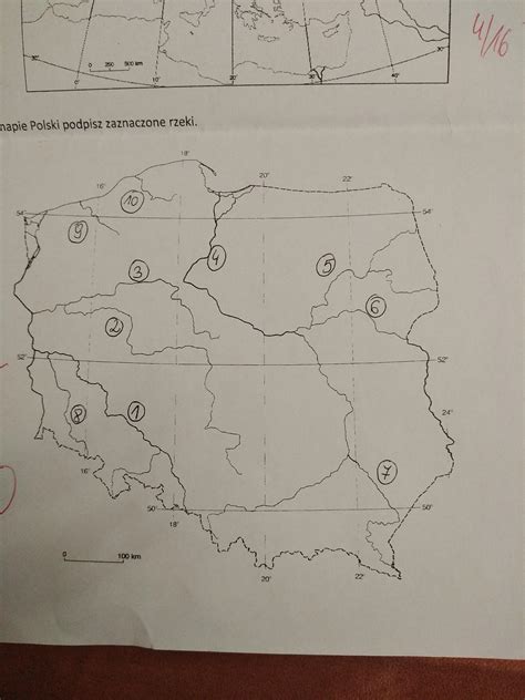 Mapa Polski Z Rzekami