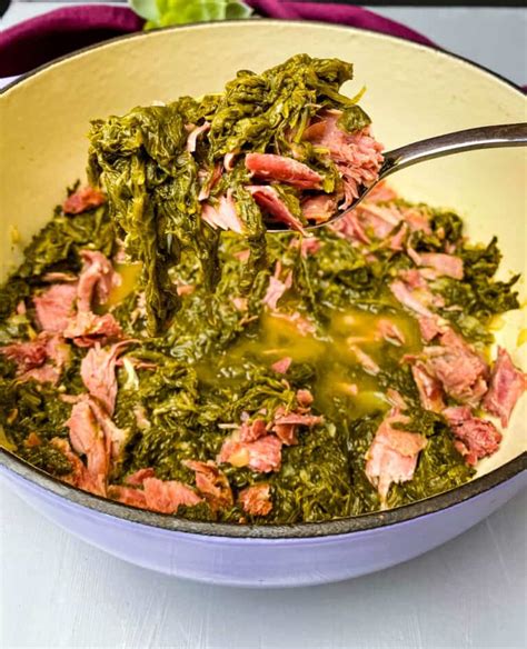 Southern Style Mustard Greens