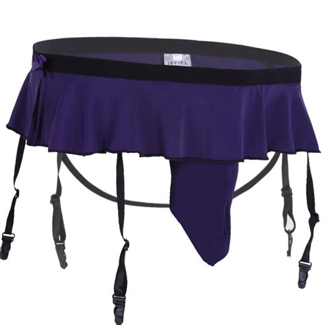 Sissy Mens Bikini G String Thong Garters Lingerie Briefs Pouch Panties