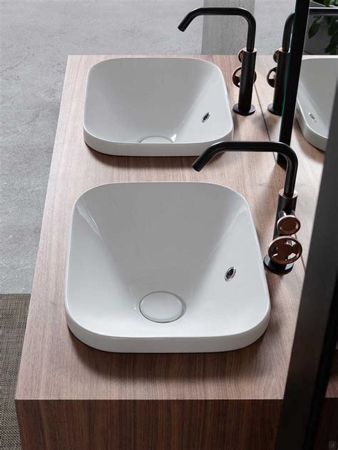Mobile bagno con lavandino incassato Atlantic | DIOTTI.COM
