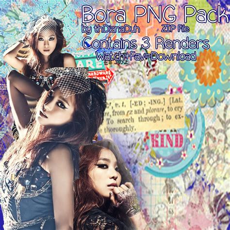 Sistar Bora Png Pack By Thdianaduh On Deviantart