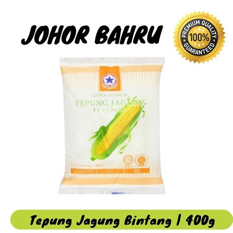 CORN STARCH TEPUNG JAGUNG CAP BINTANG 玉蜀黍粉 400g Shopee Malaysia