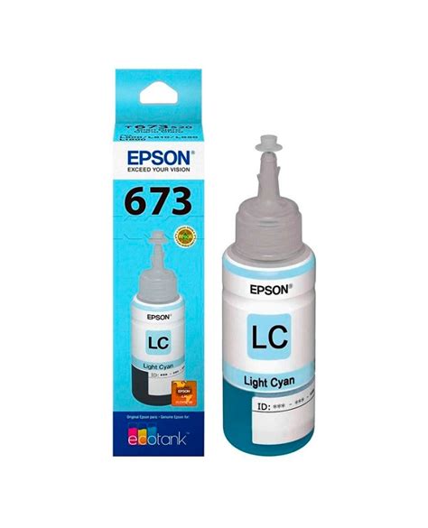 Botella De Tinta Epson T Light Cyan Gameplanet