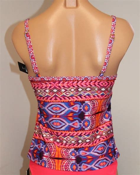 Nwt La Blanca Swimsuit Bikini Top Sz 6 Tankini Wat Watermelon Underwire