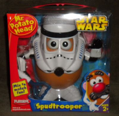 Playskool Star Wars Mr Potato Head Spudtrooper Stormtrooper Sealed In