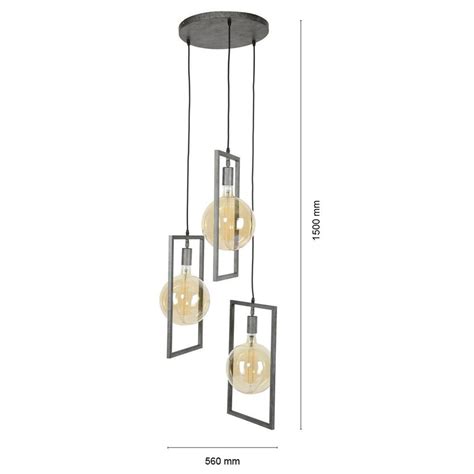 Famlights Pendelleuchte Nilas In Silber Aus Metall Lampen1a