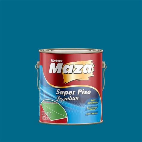 Maza Super Piso Premium Azul L Tintas Palmares